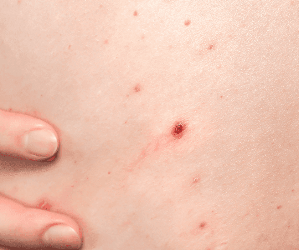 Cover image depicting a Cherry Angioma condition: LenoyMED NJ